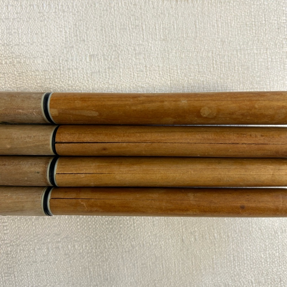 Vintage Japanese Kanenari Seki Knives with Bamboo Sheath - Picture 6 of 7